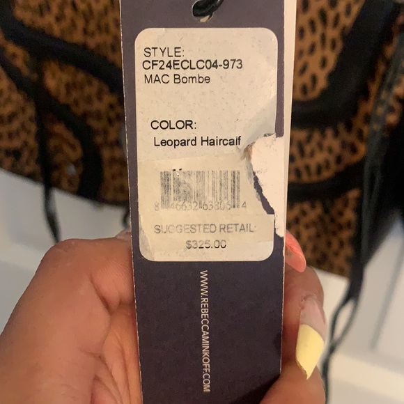 Used Rebecca minkoff leopard MAC BOMBE - Picture 8 of 8